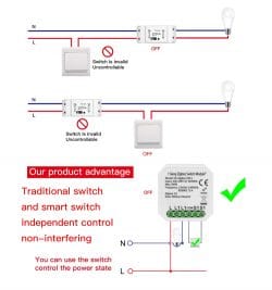 Double switch without N-wire QS-Zigbee-S04-2C-L - Image 9