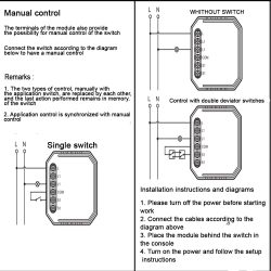 Single switch without N-wire QS-Zigbee-S05-L - Image 12