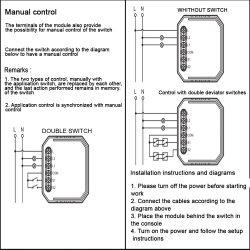 Double switch without N-wire QS-Zigbee-S04-2C-L - Image 10
