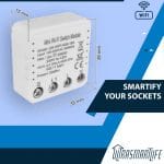 Single switch for built-in contact QS-WIFI-S06-16A