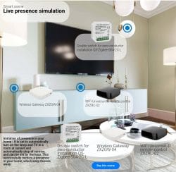 Live presence simulation
