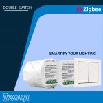 Double switch without N-wire QS-Zigbee-S04-2C-L