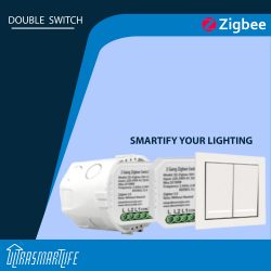 Double switch without N-wire QS-Zigbee-S04-2C-L